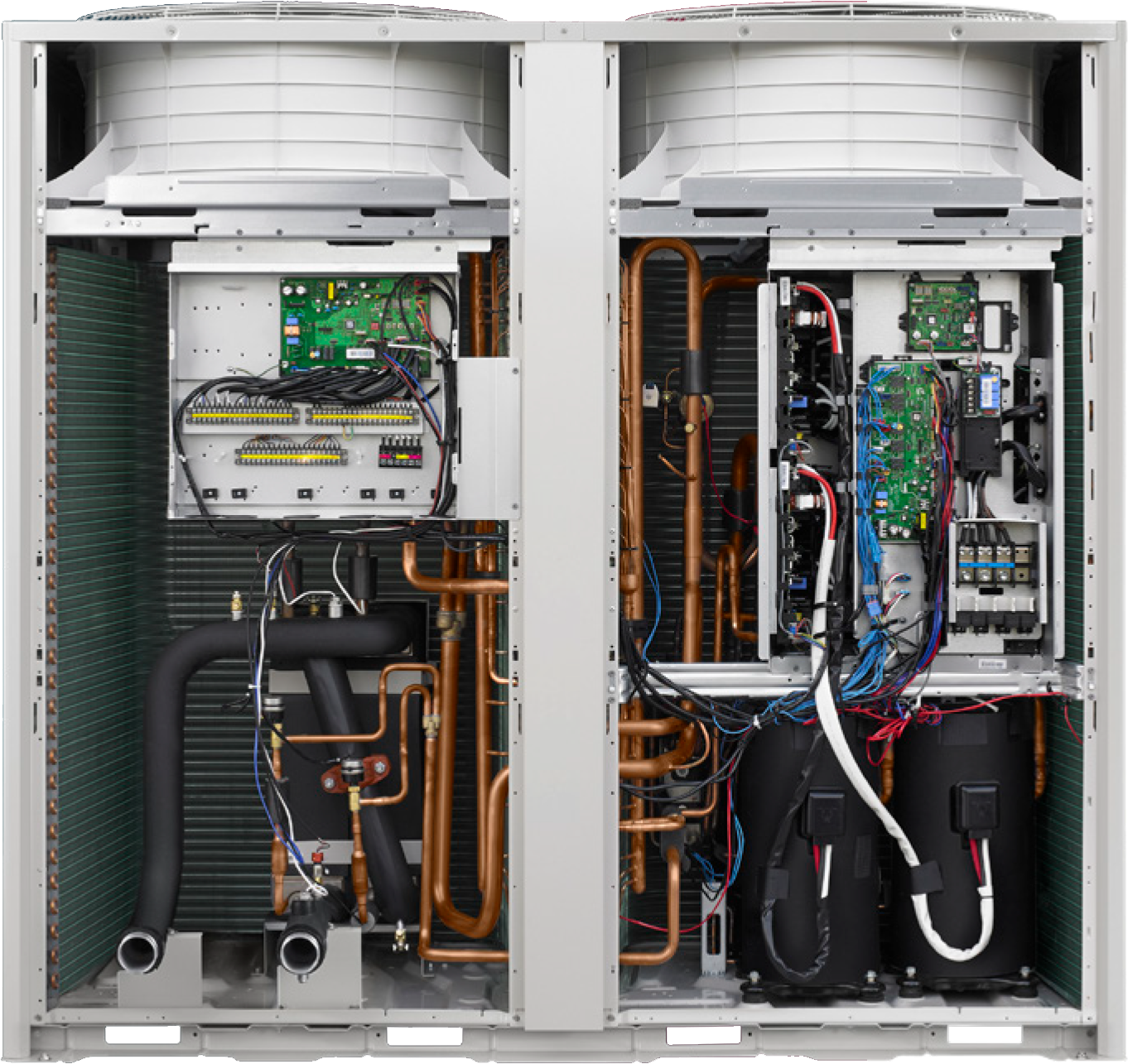 Lennox Chiller showing interior.
