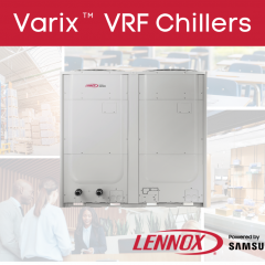 The Lennox Varix™ VRF Chiller!