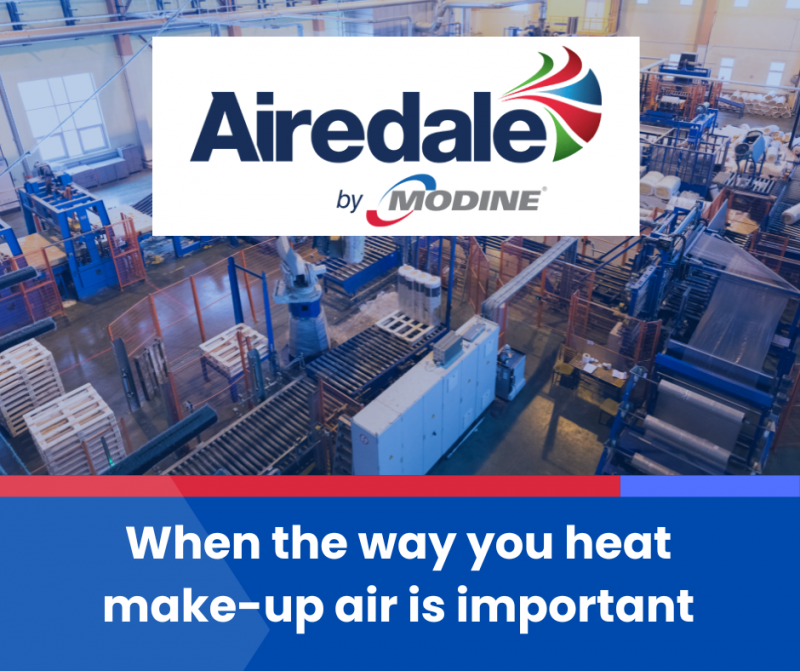 When the way you heat make-up air is important | Newton-Metallo